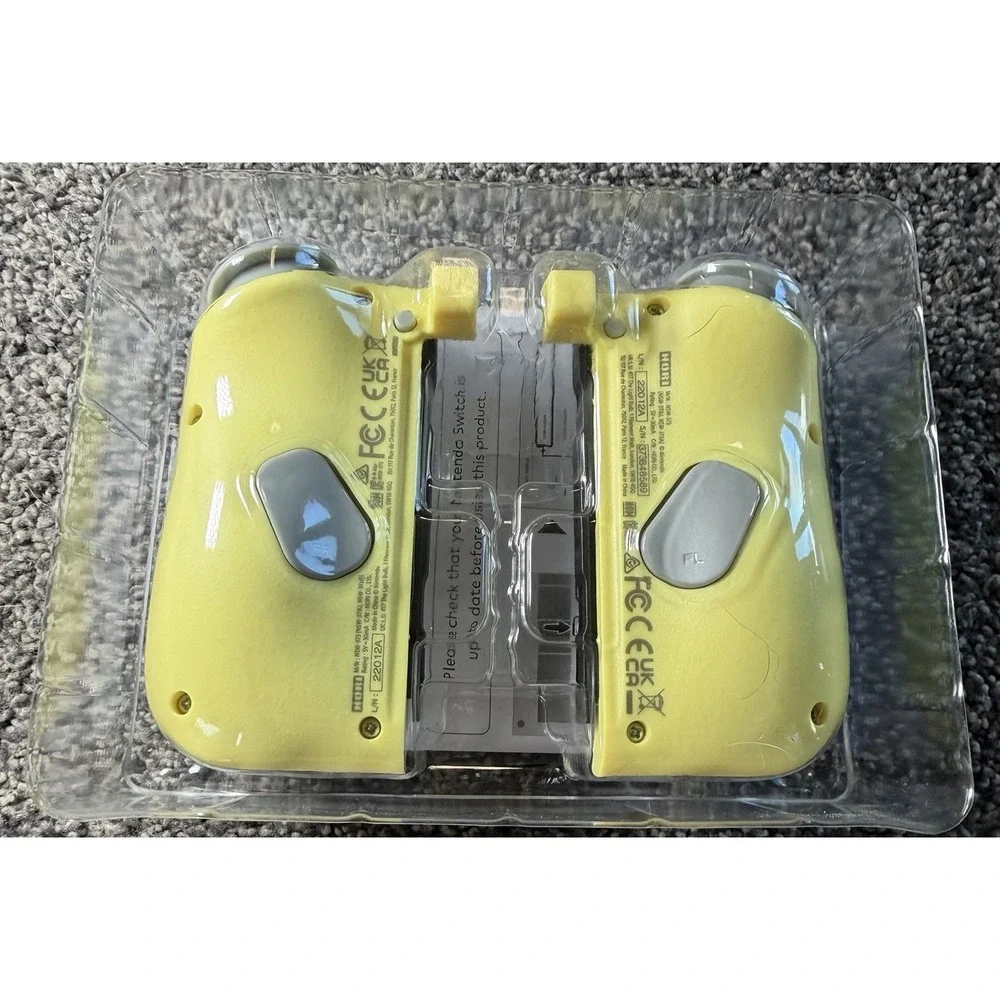 Hori Split Pad Compact for Nintendo Switch - Gray/Yellow